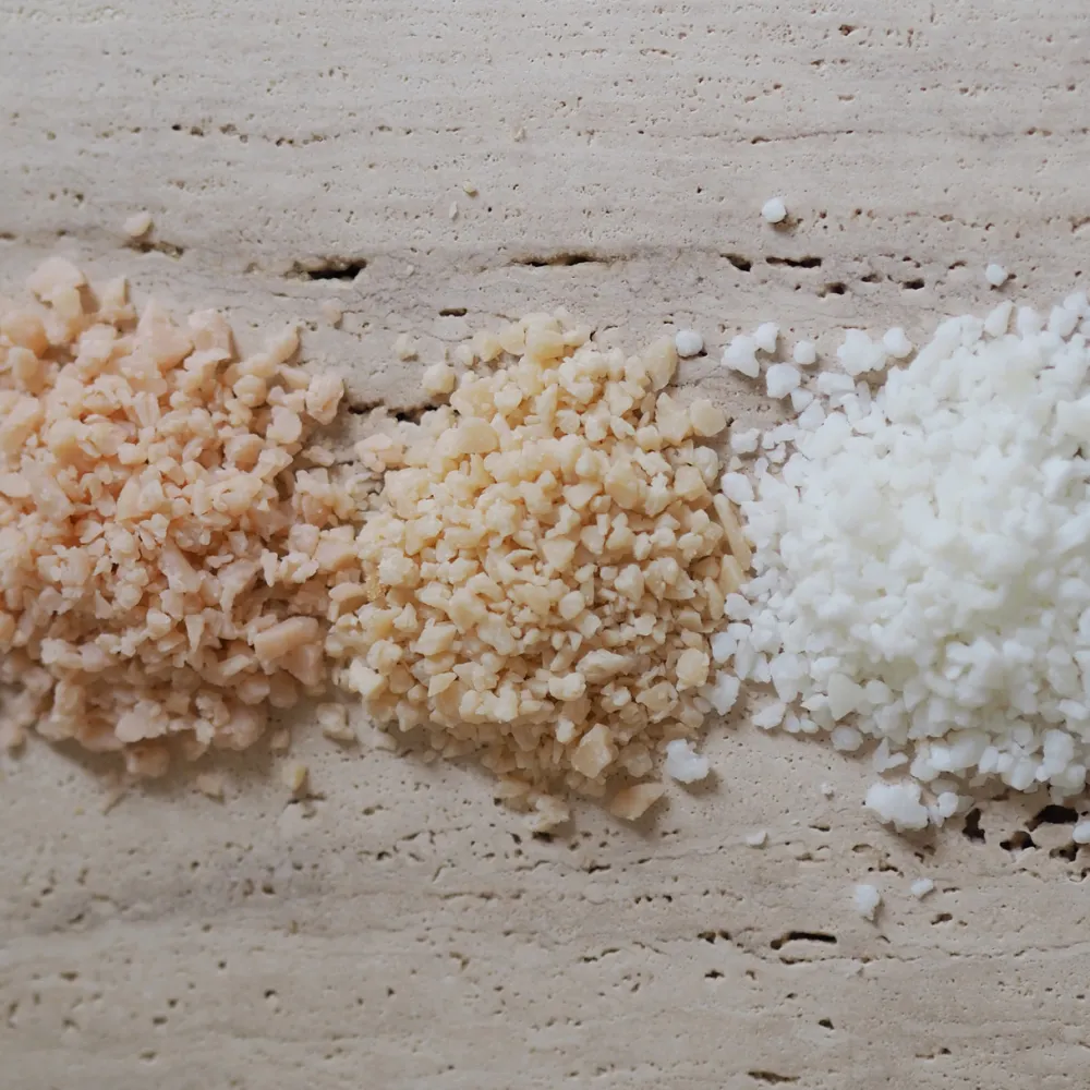 Mellow Mind Velvære>Beige Clay Bath Salt Geranium Uplifting