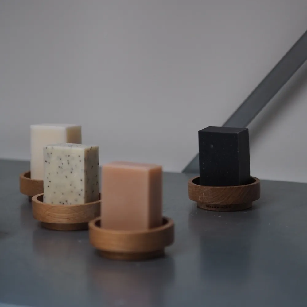 Mellow Mind Badeværelse|Velvære>Soap Dish Oak Round
