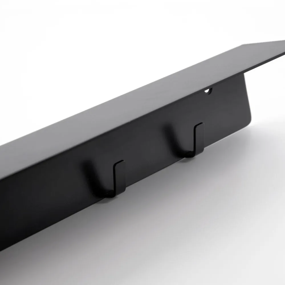 Meraki Knager & Greb>Bottle Hanger With Hooks Brushed Black