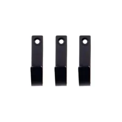 Meraki Knager & Greb>Hooks Thapsus Brushed Black