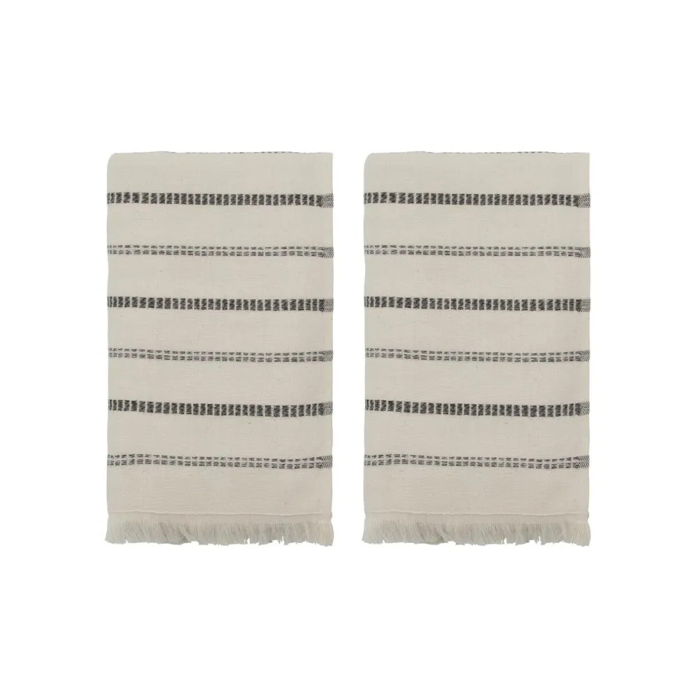 Meraki Badeværelse>Towels True Off-White/Black