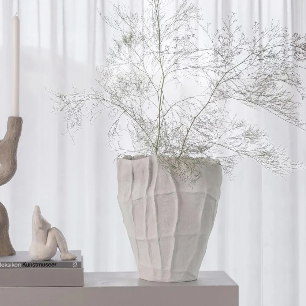Mette Ditmer Andet Boligtilbehør|Vaser>Art Piece Artistic Vase Off-White
