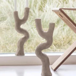 Mette Ditmer Andet Boligtilbehør|Lysestager>Art Piece Candleholder Sand