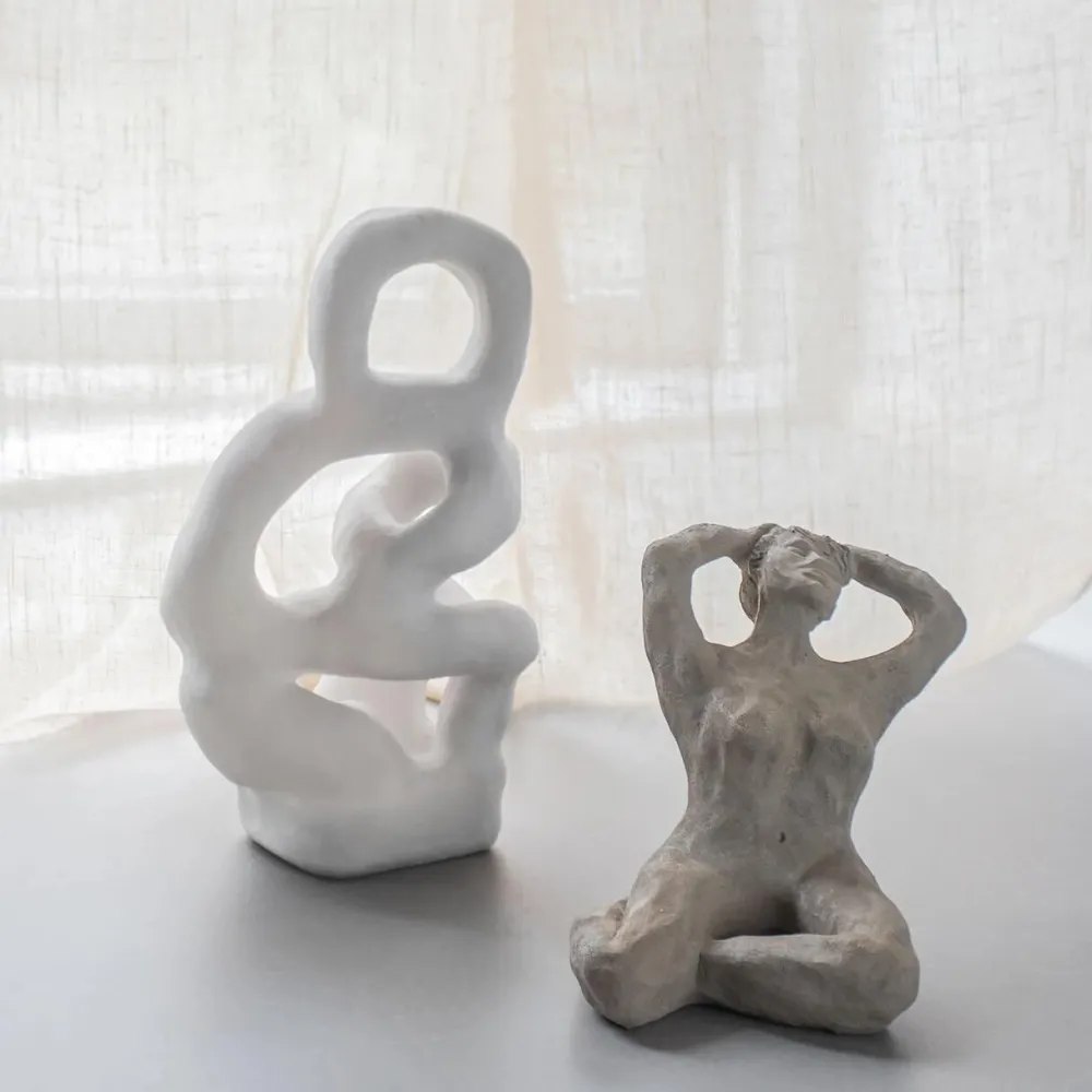 Mette Ditmer Andet Boligtilbehør|Keramik & Porcelæn>Art Piece Sculpture Off-White