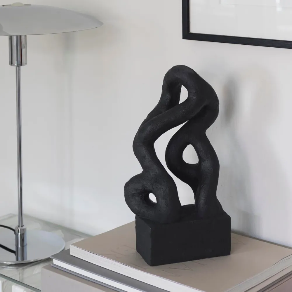 Mette Ditmer Andet Boligtilbehør|Figurer>Art Piece Symbiosis Sculpture Black