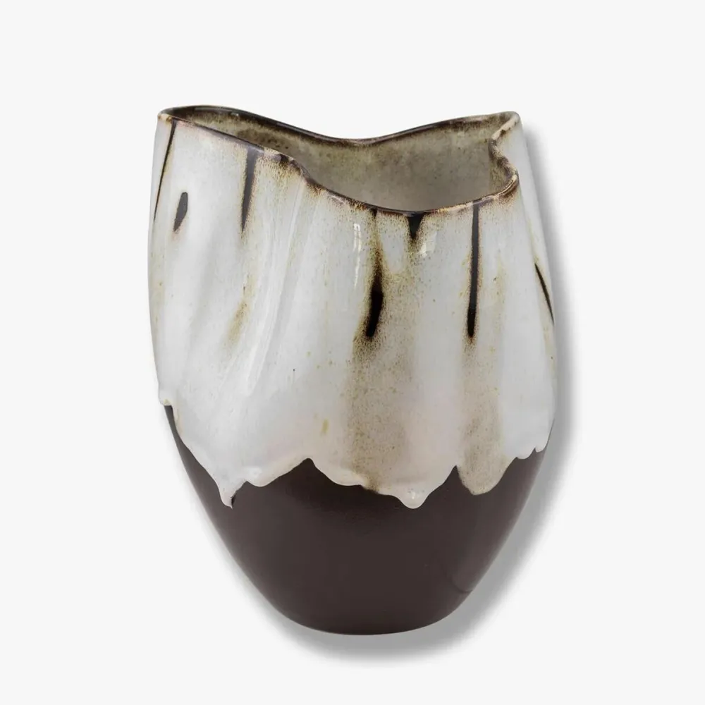 Mette Ditmer Andet Boligtilbehør|Vaser>By Hand Curve Vase Off-White Small