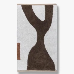 Mette Ditmer Tæpper & Måtter>Figura Rug Brown Small
