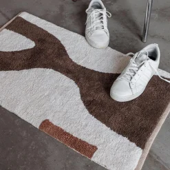Mette Ditmer Tæpper & Måtter>Figura Rug Brown Small