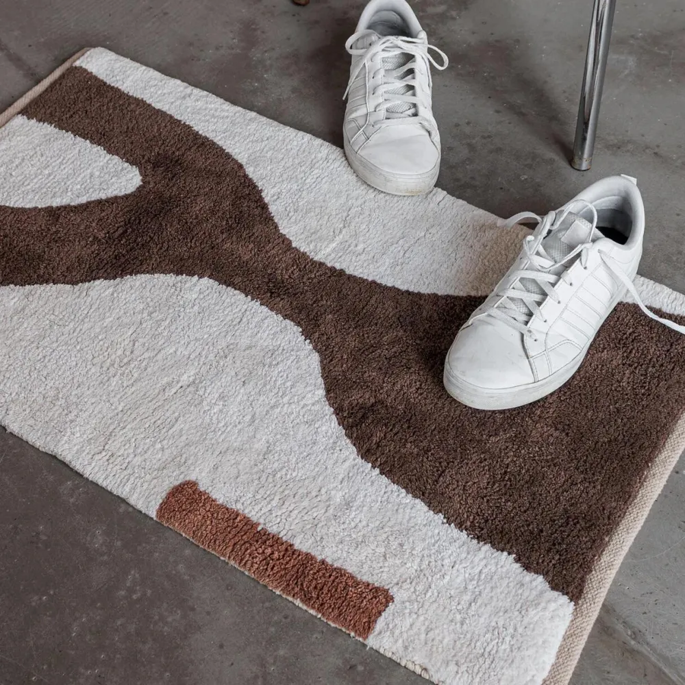 Mette Ditmer Tæpper & Måtter>Figura Rug Brown Small