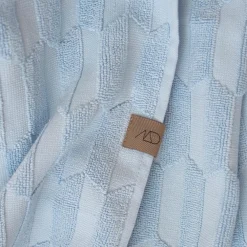 Mette Ditmer Badeværelse>Geo Towel Light Blue