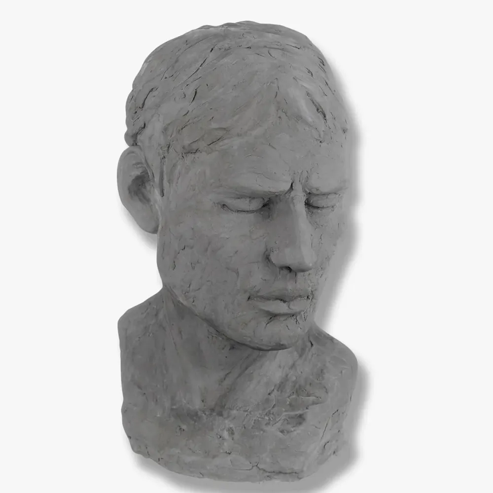 Mette Ditmer Andet Boligtilbehør|Figurer>His Reflective Mind Buste Concrete