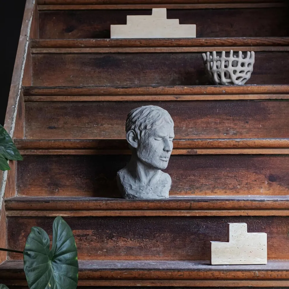 Mette Ditmer Andet Boligtilbehør|Figurer>His Reflective Mind Buste Concrete