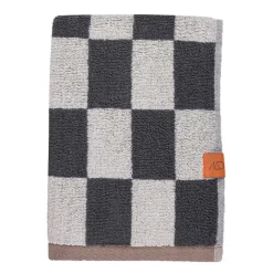 Mette Ditmer Badeværelse|Badtekstiler>Retro Bath Towel Dark Grey