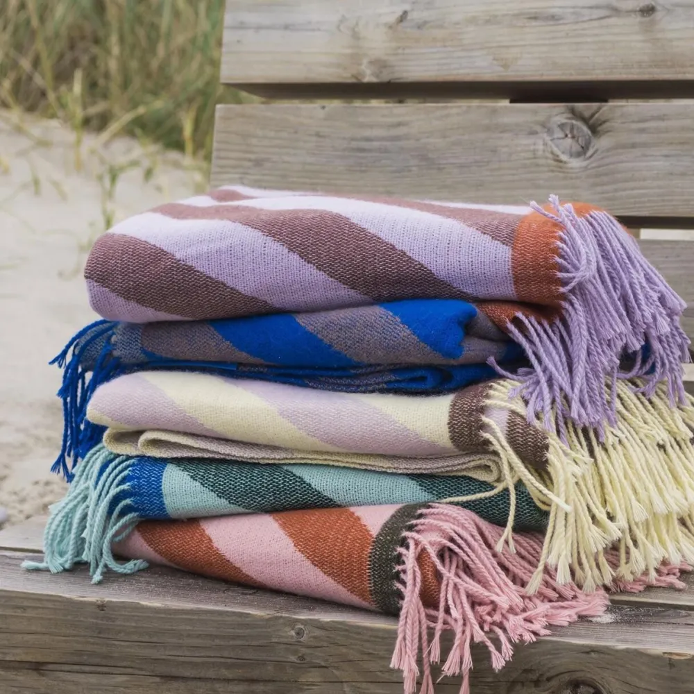 Mette Ditmer Plaider>Retro Throw Brown