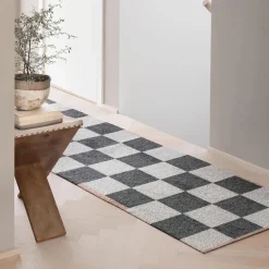 Mette Ditmer Entré|Badeværelse>Square All-Round Mat Dark Grey Large