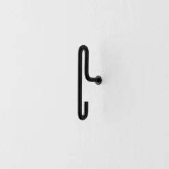Moebe Knager & Greb|Entré>Wall Hook Small Black 2-pak