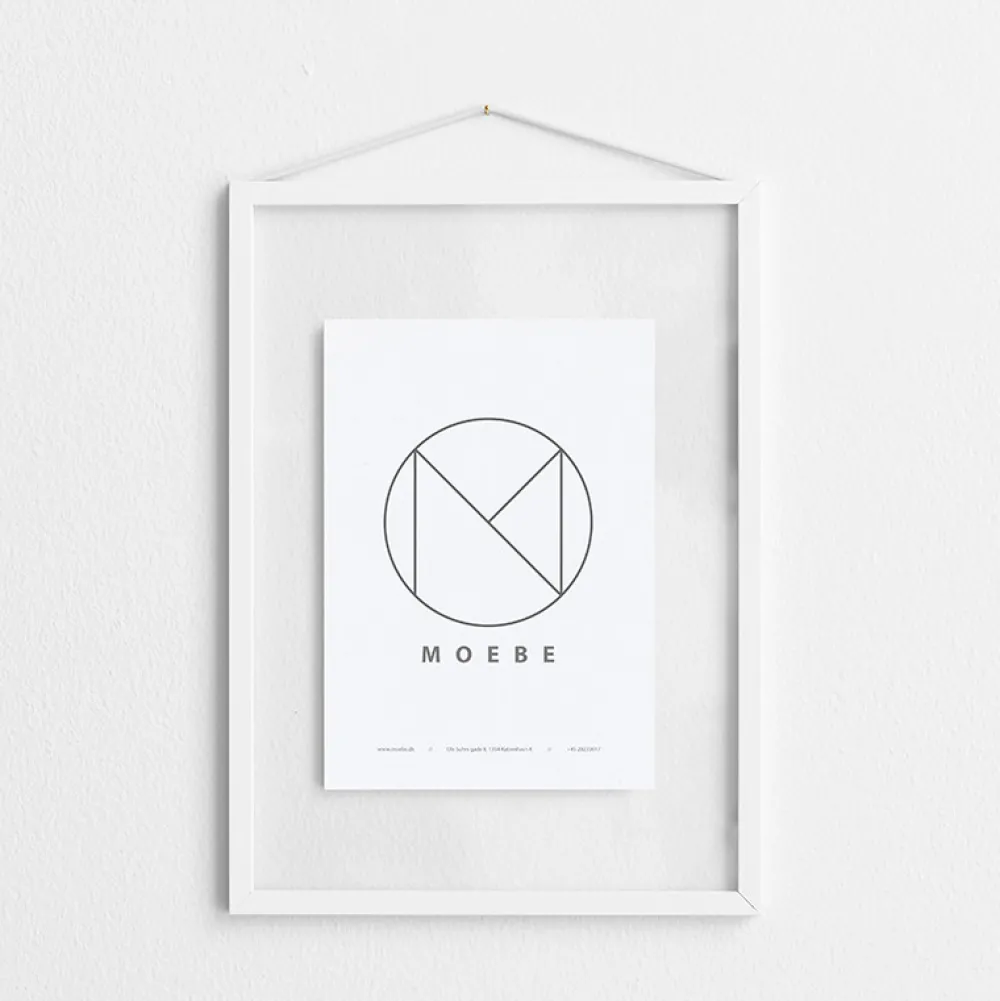 Moebe Stue|Andet Boligtilbehør>White Frame A4