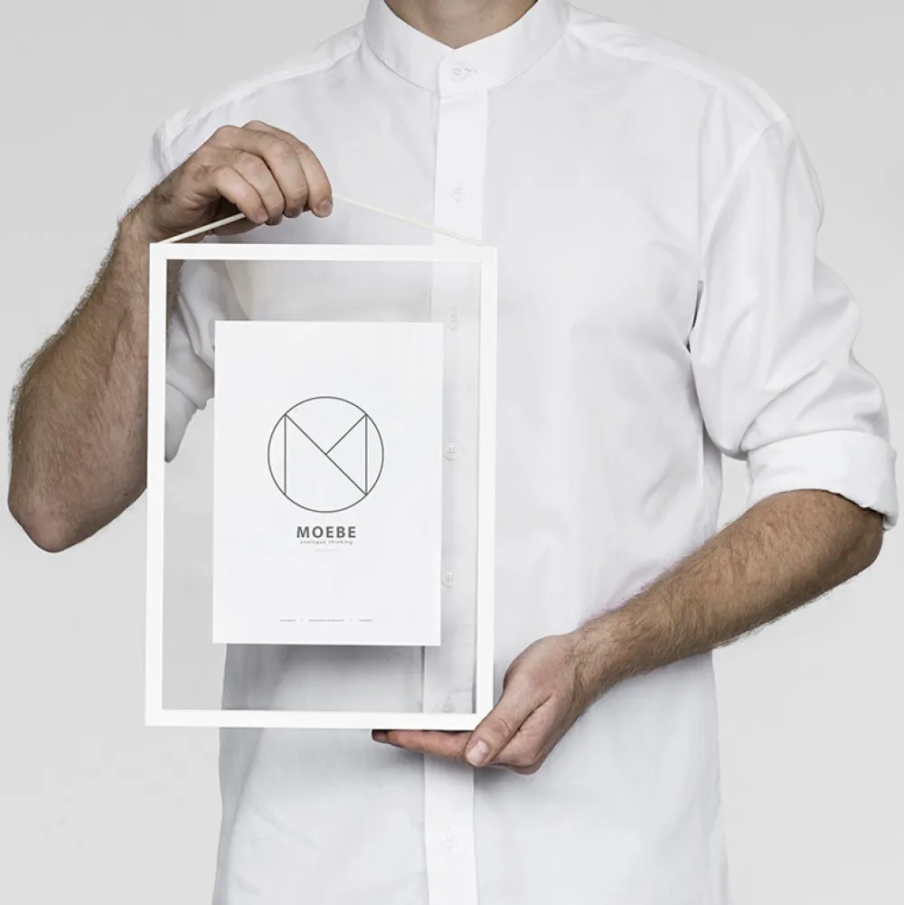 Moebe Stue|Andet Boligtilbehør>White Frame A4