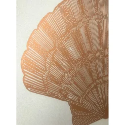 Monika Petersen Stue|Illustrationer & Plakater>Musling-Seashell Gold/Sand