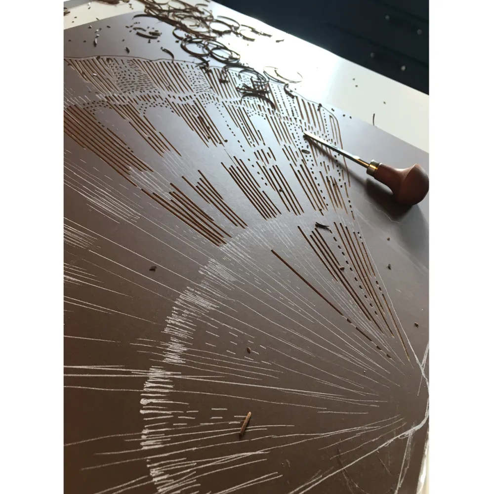 Monika Petersen Stue|Illustrationer & Plakater>Musling-Seashell Gold/Sand