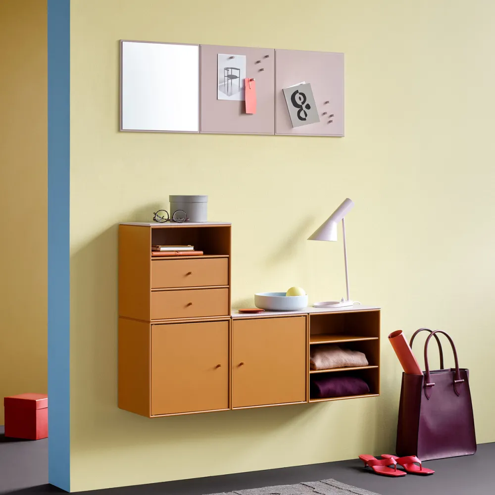 Montana Hylder|Reoler & Skabe>Mini Module 1006 With Two Drawers