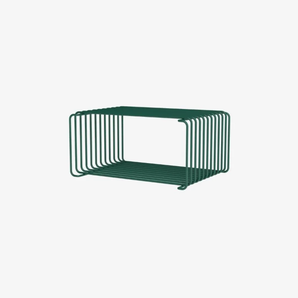Montana Hylder|Stue>Panton Wire, Single, Half Height, Pine