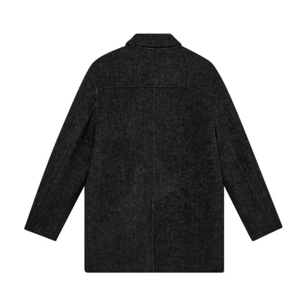 Mos Mosh Gallery Overtøj>Barkley Wool Coat Phantom