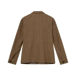 Mos Mosh Gallery Overtøj>Conor Herringbone Jacket Ermine