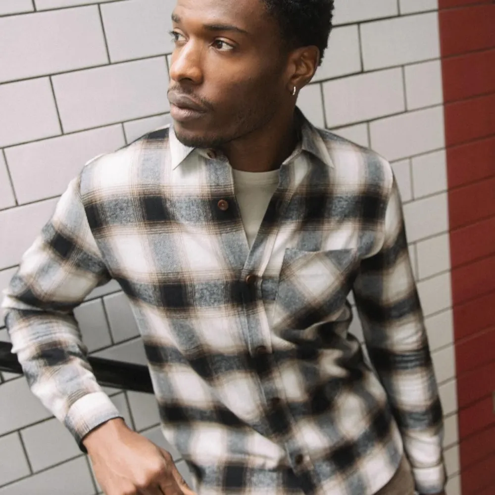 Mos Mosh Gallery Overdele>David Hang Overshirt Aluminium