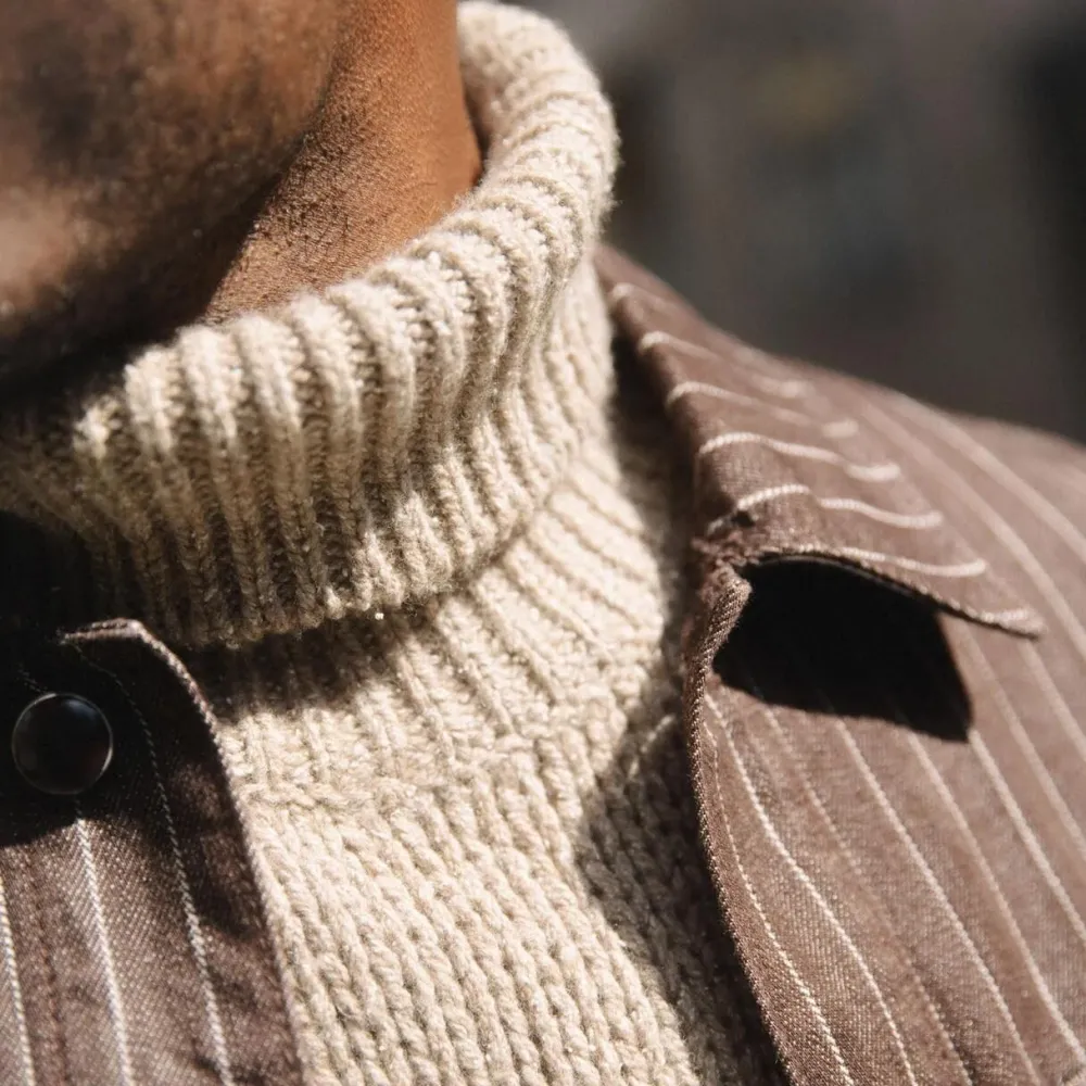Mos Mosh Gallery Overdele>Giorgio Roll Neck Ermine