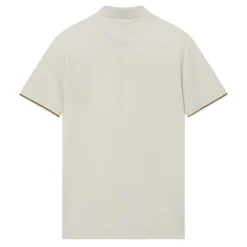 Mos Mosh Gallery Overdele>Harvey Polo SS Tee Off White
