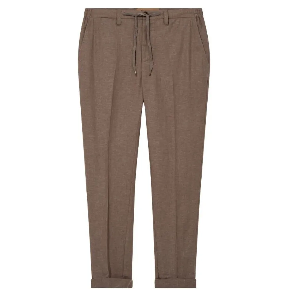 Mos Mosh Gallery Underdele>Hunt Plage String Pant Chocolate Chip Melange