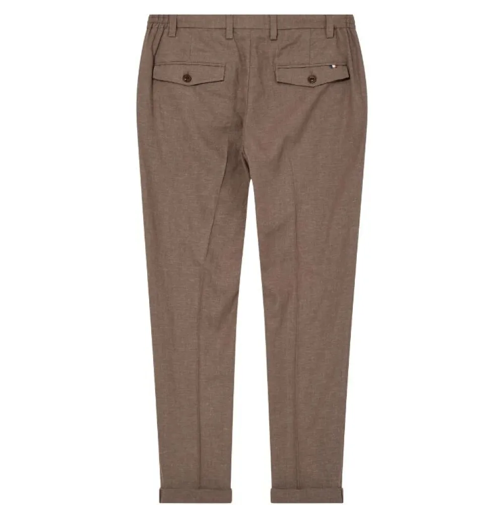 Mos Mosh Gallery Underdele>Hunt Plage String Pant Chocolate Chip Melange