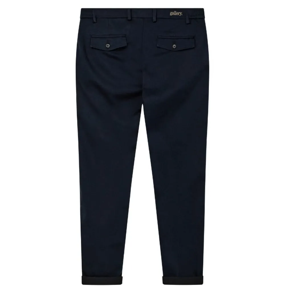 Mos Mosh Gallery Underdele>Hunt Soft String Pant Navy