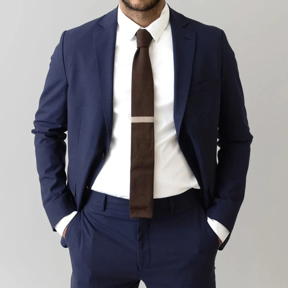 Mos Mosh Gallery Overdele>James Dynamic Luxe Blazer Navy