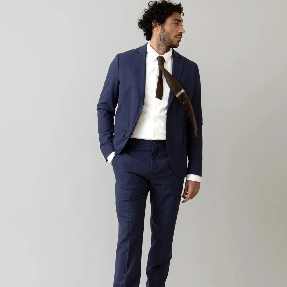 Mos Mosh Gallery Overdele>James Dynamic Luxe Blazer Navy