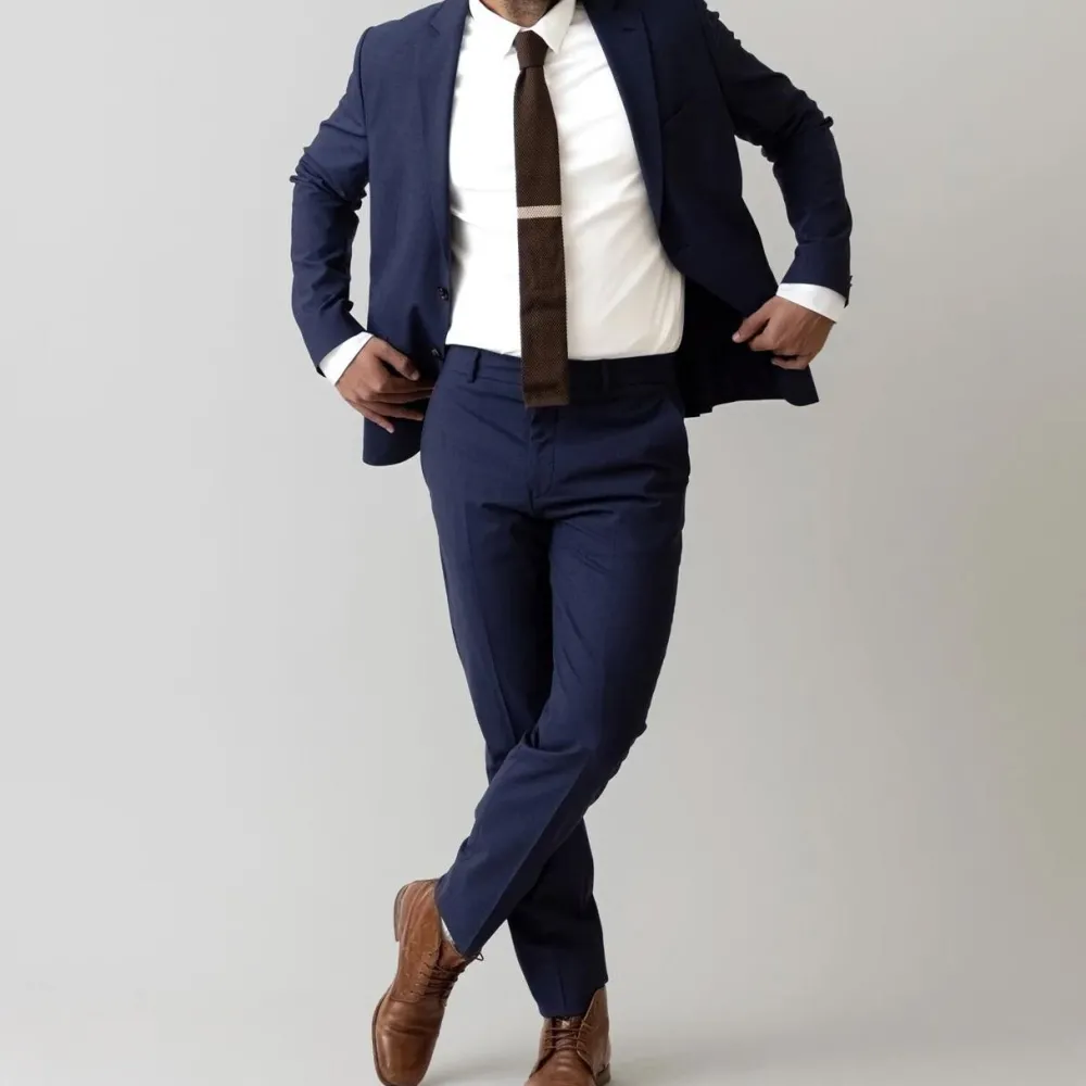 Mos Mosh Gallery Overdele>James Dynamic Luxe Blazer Navy