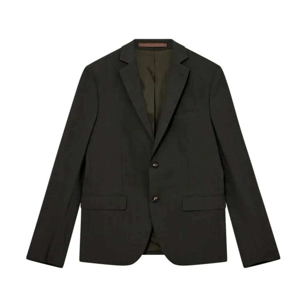 Overdele>Mos Mosh Gallery James Dynamic Luxe Blazer Dark Green