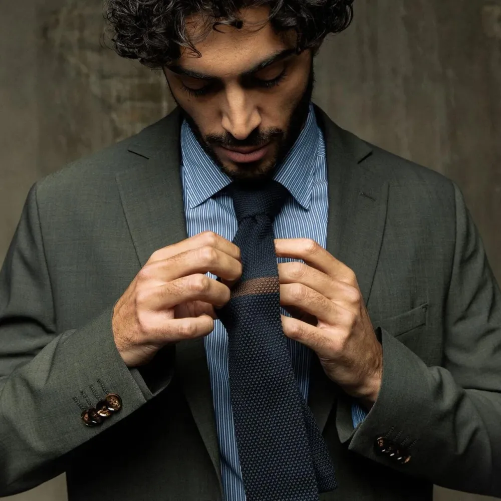Overdele>Mos Mosh Gallery James Dynamic Luxe Blazer Dark Green
