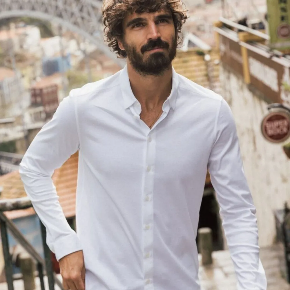 Mos Mosh Gallery Overdele>Marco Jersey White