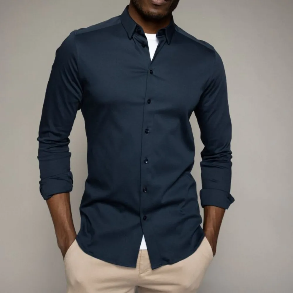 Mos Mosh Gallery Overdele>Marco Jersey Navy