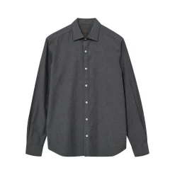 Mos Mosh Gallery Overdele>Marco Oxford Shirt Shade Grey