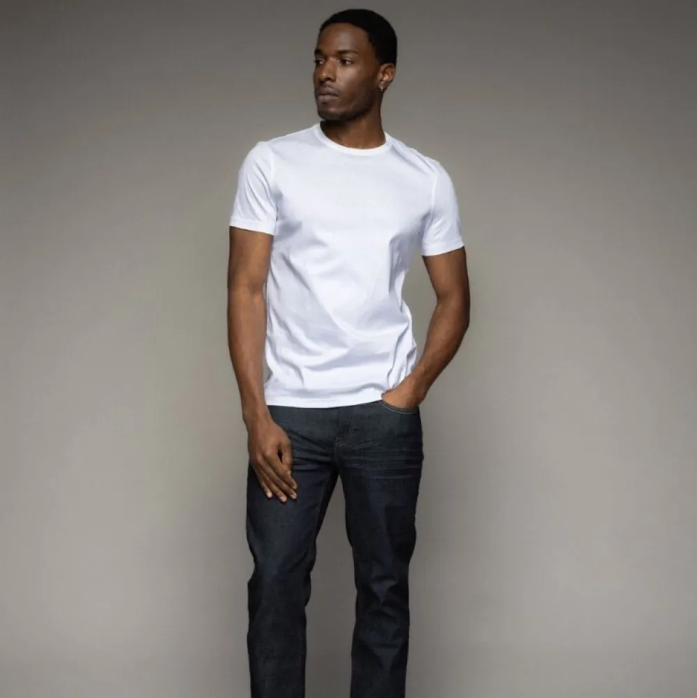 Mos Mosh Gallery Overdele>Perry O-SS Tee White