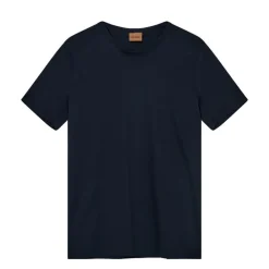 Mos Mosh Gallery Overdele>Perry O-SS Tee Navy