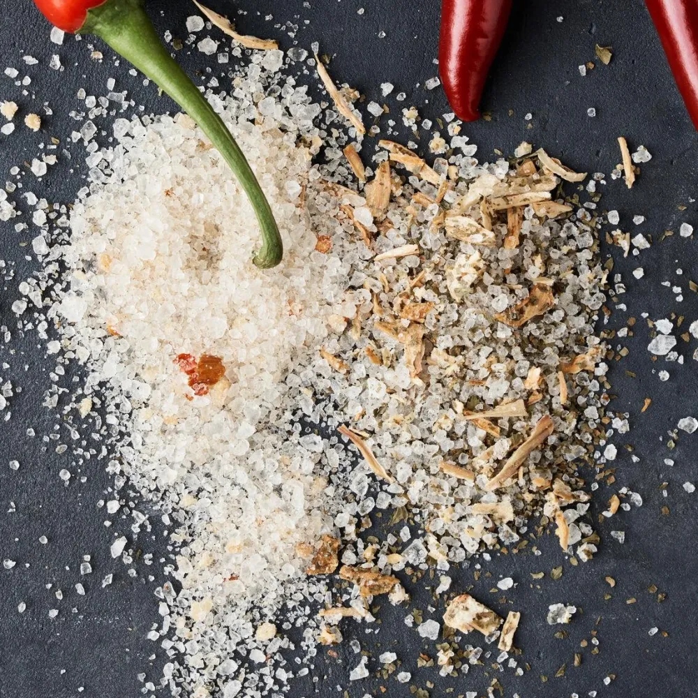 Nicolas Vahé Delikatesser>Gift Box Organic Chili Salt & Wild Garlic