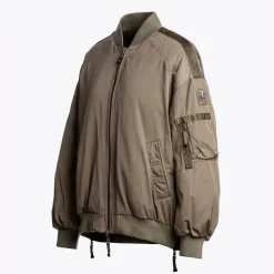 Dame Parajumpers Overtøj>Bomb Reversible Bomber Olive Grey