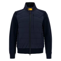 Parajumpers Overtøj>Mick Fleece/Nylon Jacket Blue Navy