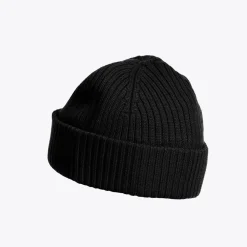 Parajumpers Accessories>Rib Hut Knittet Beanie Black