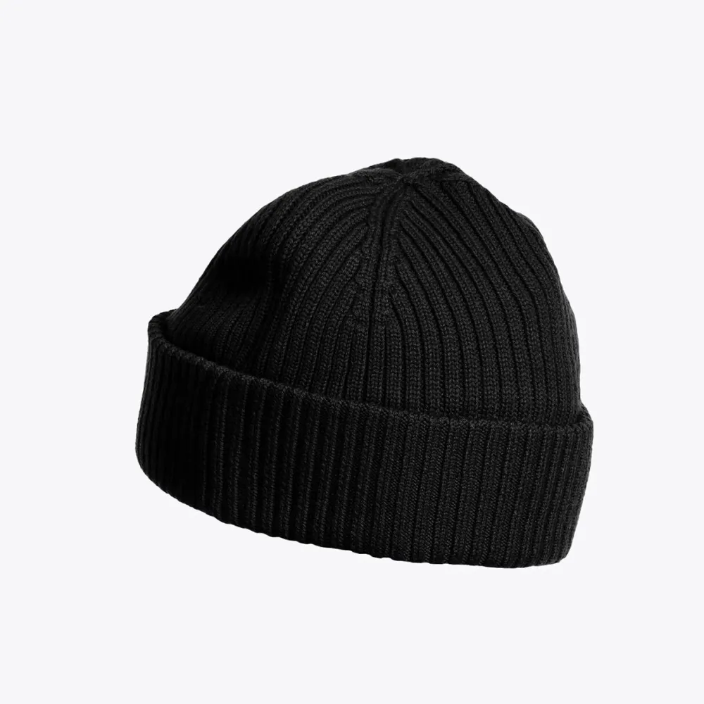 Parajumpers Accessories>Rib Hut Knittet Beanie Black