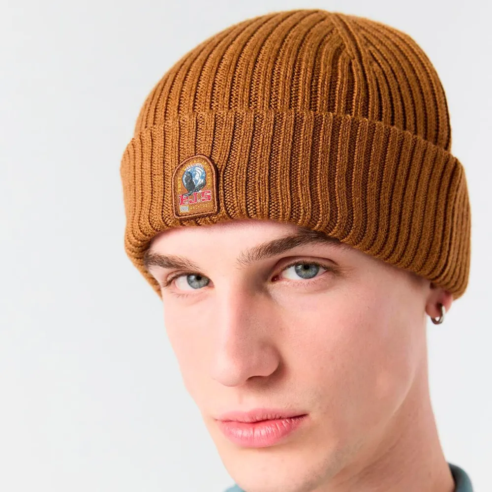 Parajumpers Accessories>Rib Hut Knittet Beanie Almond